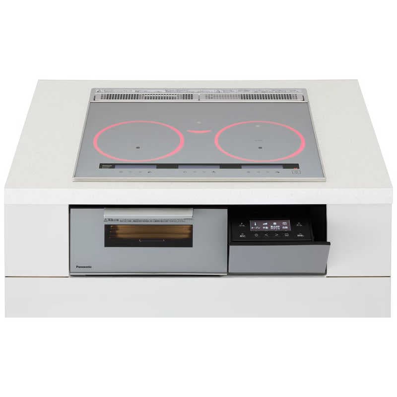 パナソニック　Panasonic　ビルトインIHクッキングヒーター Aシリーズ [60cm幅 3口IH シングル(右IH)オールメタル対応] シルバー(宅配商品)　KZ-CA16MS