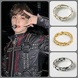 Qoo10] HANNA543 IU着用リング指輪 line knot