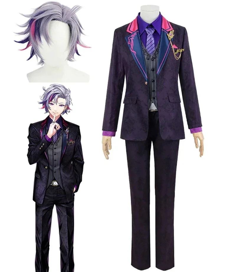 バーチャルYouTuber Vtuber にじさんじ 不破湊 スーツ コスプレ衣装 ウィッグ追加可 セパレート 5,457円