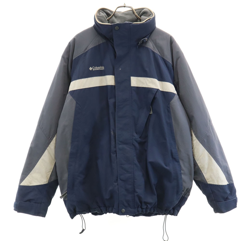 アウトドア オールド 中綿ジャケット XL ネイビー メンズ 古着