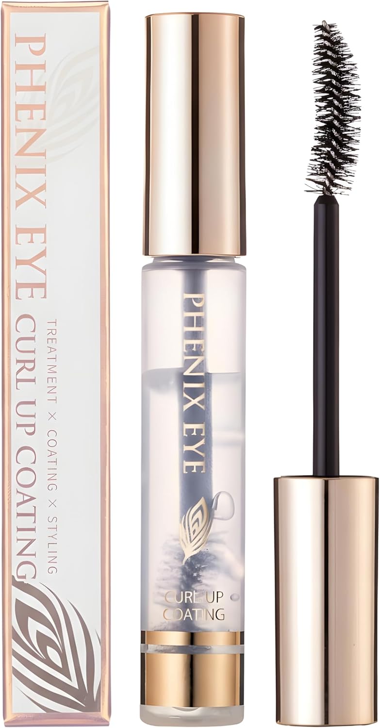 フェニックスアイ カールアップコーティング まつ毛コーティング 強力カールキープ・束感スタイリング まつ毛パーマ/マツエク対応 サロン帰りキープ 8ml