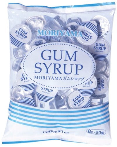他サイト： MORIYAMA(モリヤマ) 守山乳業ガムシロップ (8ml×50P)×2袋の商品画像