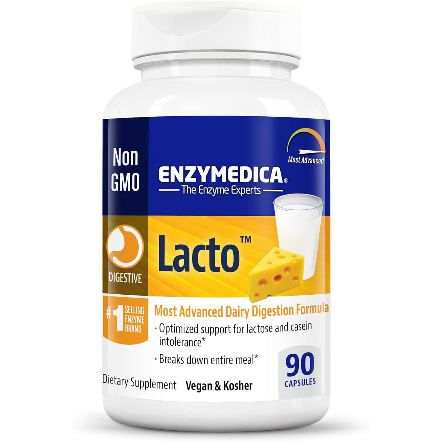 酵素メディカ Enzymedica Lacto 90 caps 5,400円