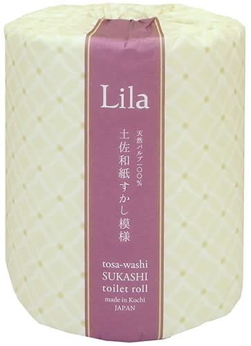 【ケース品】ハヤシ商事 トイレットロール 920391 すかし模様 リラ1RW30m114mm個包装 60個セット