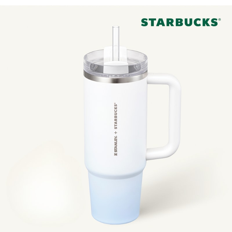 【韓国 スターバ 】 SSスタンレー ホワイト ケンチャ タンブラー 887ml 大容量 タンブラー 7,140円
