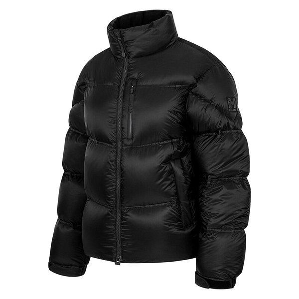 パディングダウン 女性 冬 グースダウンジャンパーMXUWD555BK_IC