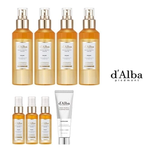 ダルバ セラム 100ml × 4本 + 50ml × 3本 + スリーピングパック dalba 下地 dalba パック dalba 公式 dalba クリーム クリスマス 福袋