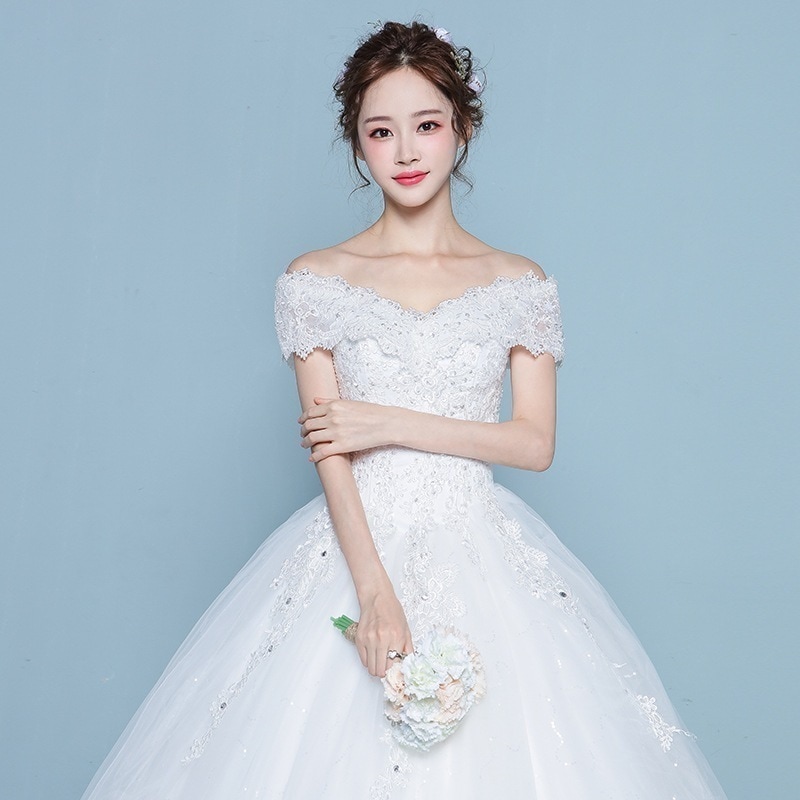 パーティードレス【高.品.質】 高級感 気質 ワンピース 花嫁ロングドレス 結婚式ワンピース 結婚式 ドレス 高級ドレス 韓国ファッション