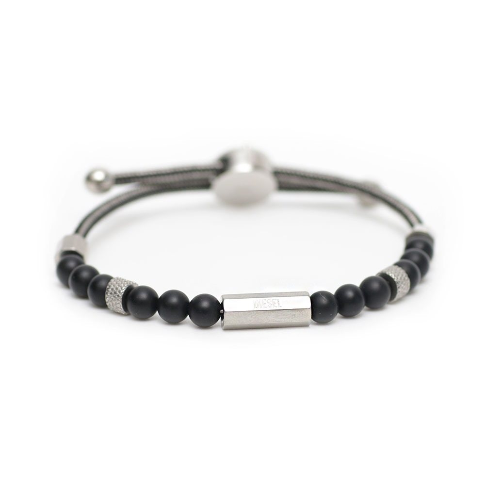 アクセサリー ブレスレット DX1151040 メンズ 数珠 ブラック シルバー