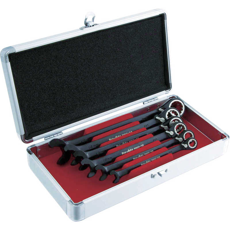 スエカゲツール　ラピッドスプラインギアレンチ6本組セット　RSG6S