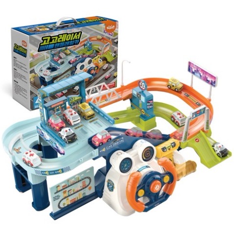 Kizusゴゴレーサーハンドルレールカー/子供のおもちゃ/おもちゃ/教育