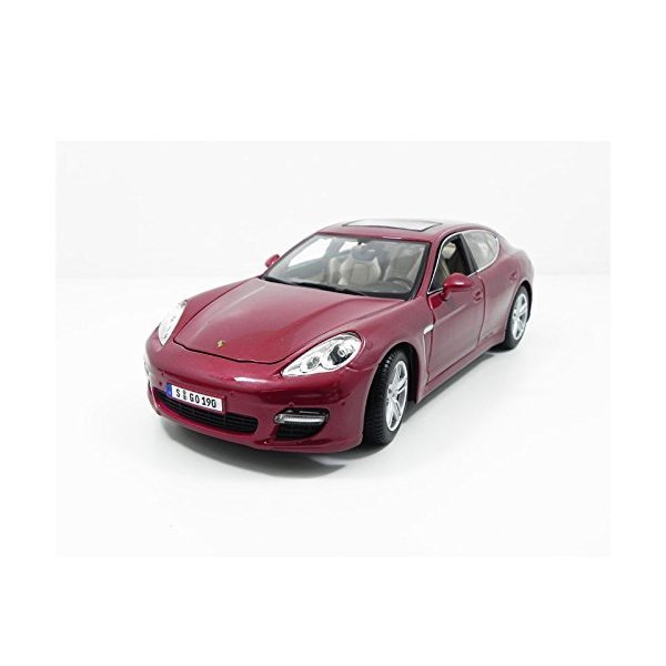 Maisto 36197 - 1:18 Porsche Panamera Turbo， Red 並行輸入品