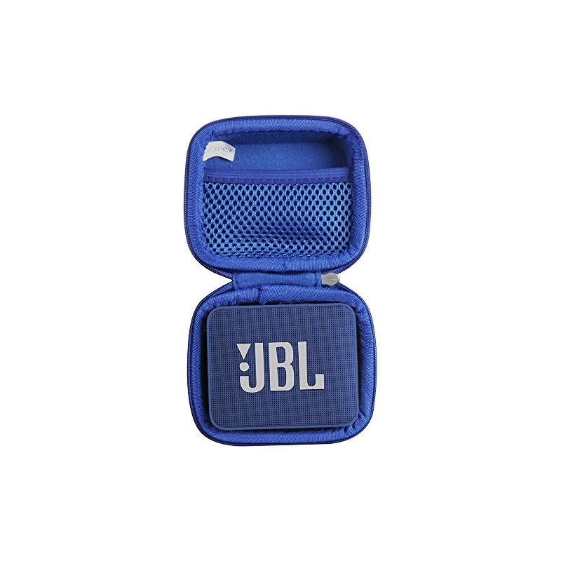 JBL GO 2 Bluetoothスピーカー専用収納ケース-Hermitshell(ブルー)