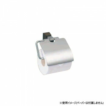 シロクマ ラックスペーパーホルダー クローム/黒ウッド CW-6