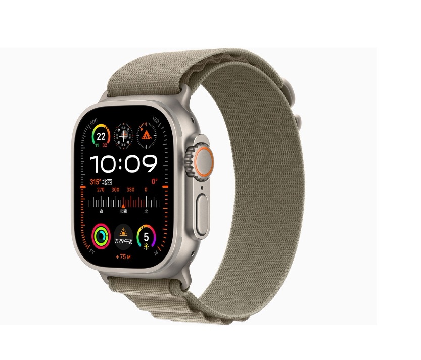 新品未開封 Apple Watch Ultra 2 GPS+Cellularモデル 49mm MRF03J/A　オリーブアルパインループ L