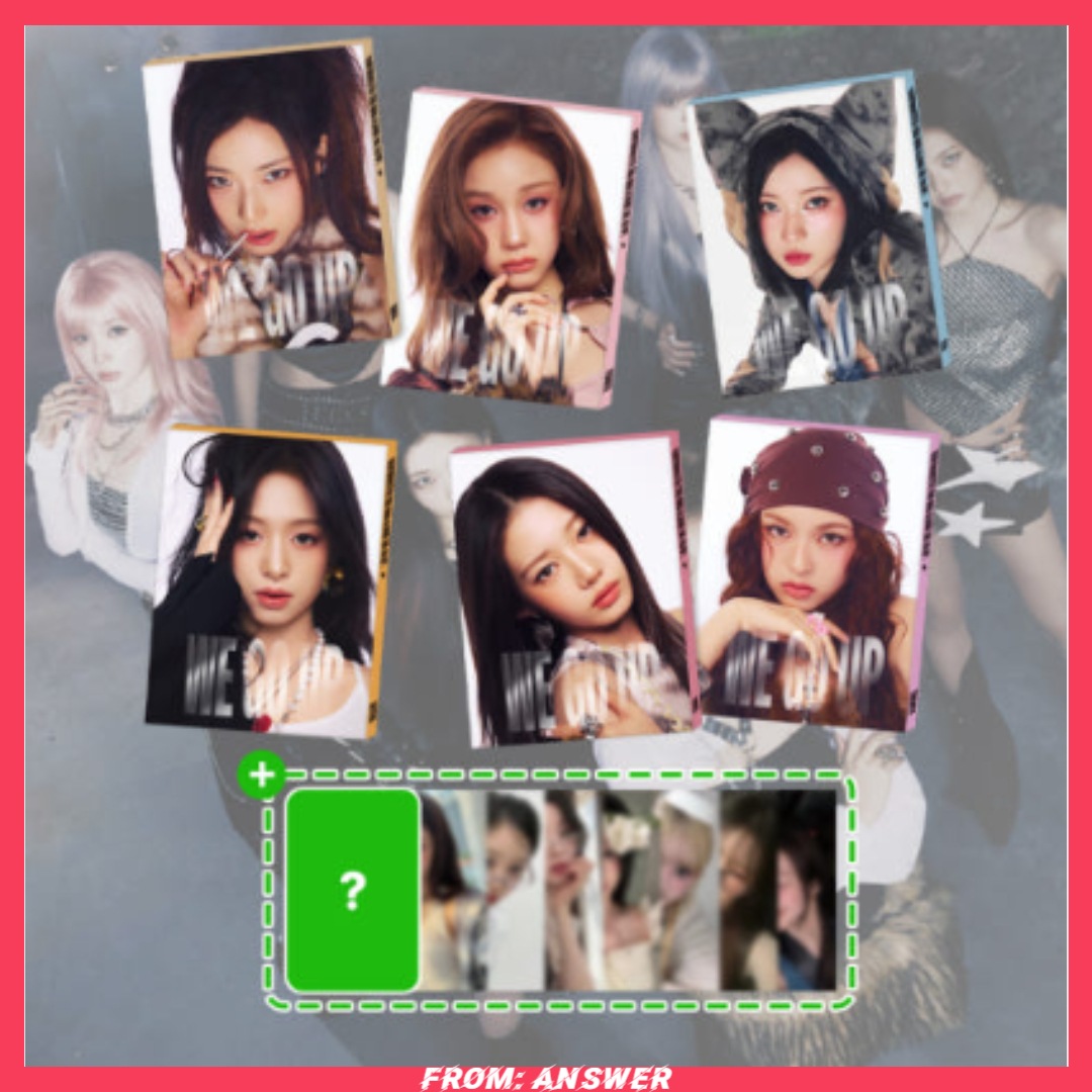 【6種セット】BABYMONSTER Mini 2nd Album『WE GO UP』Pattern Ver. + 特典6枚
