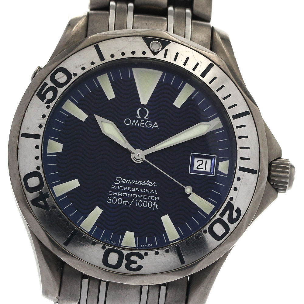 訳あり オメガ OMEGA 2231.80 シーマスター300 デイト 自動巻き メンズ _884679【中古】 146,150円