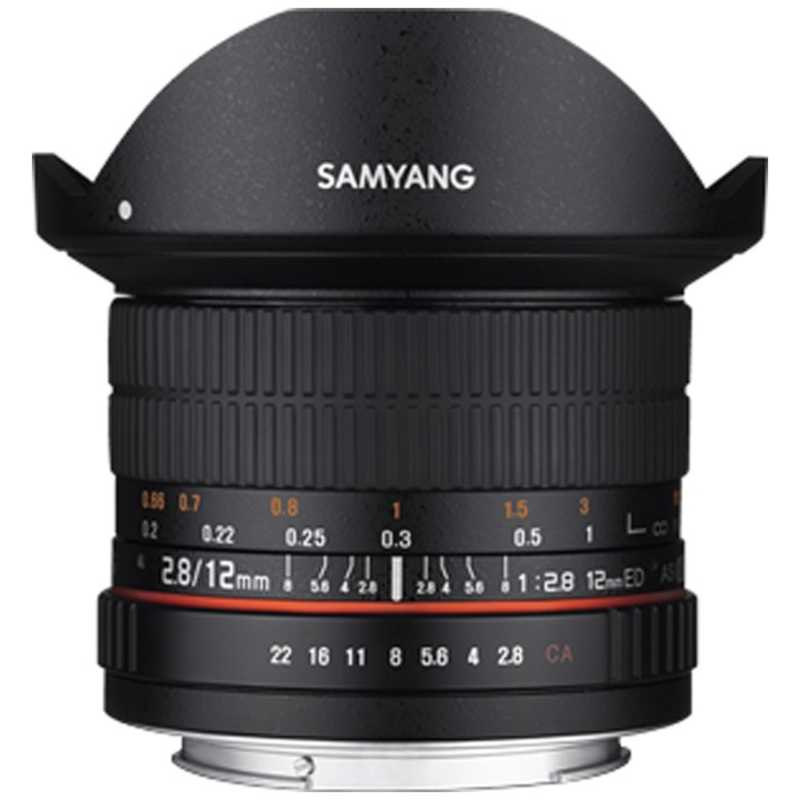 SAMYANG　カメラレンズ (EOS M用) 　12mm F2.8 ED AS NCS FISH-EYE