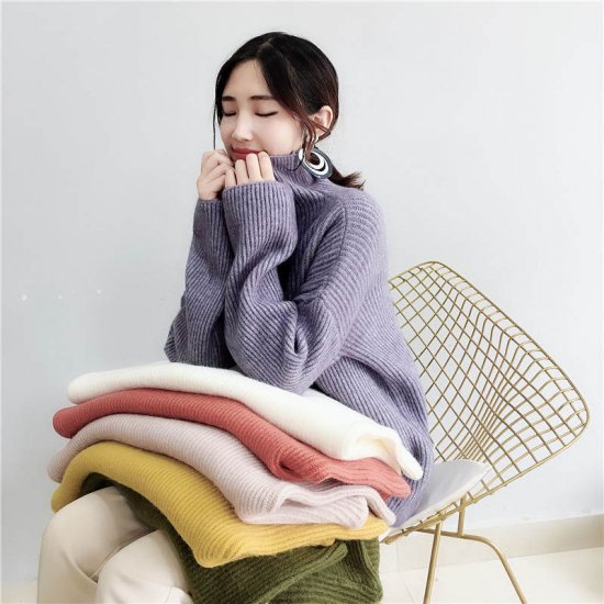 リブニット トップス レディース 大きいサイズ ニットセーター 秋 秋服 秋冬新作 秋物 タートルネック ぽっちゃり ニット セーター リブニット トップス レディース 大きいサイズ