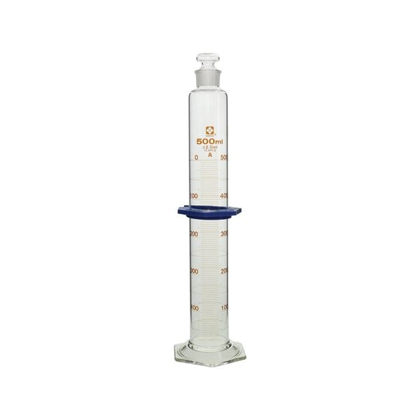 有栓メスシリンダー スーパーグレード 500mL (023550-500)