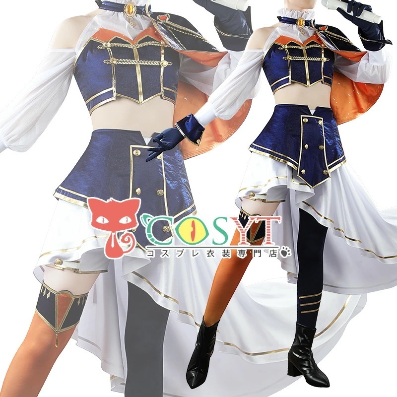 バーチャル YouTuber vtuber かえで FANTASIA 4周年ライブ衣装 コスプレ衣装 仮装 変装 コスプレ cosplay ゲーム イベント パーティ