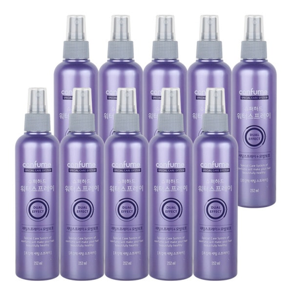 (10個)果物の国 コンピューム スーパーハード ウォーター スプレー 252ml