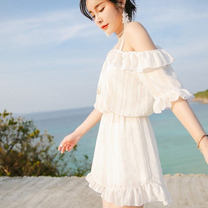 HOT!!水着 レディース 体型カバー ビキニ ワンピース ３点セット 可愛い スイムウェア スイミング 海水ラッシュガード
