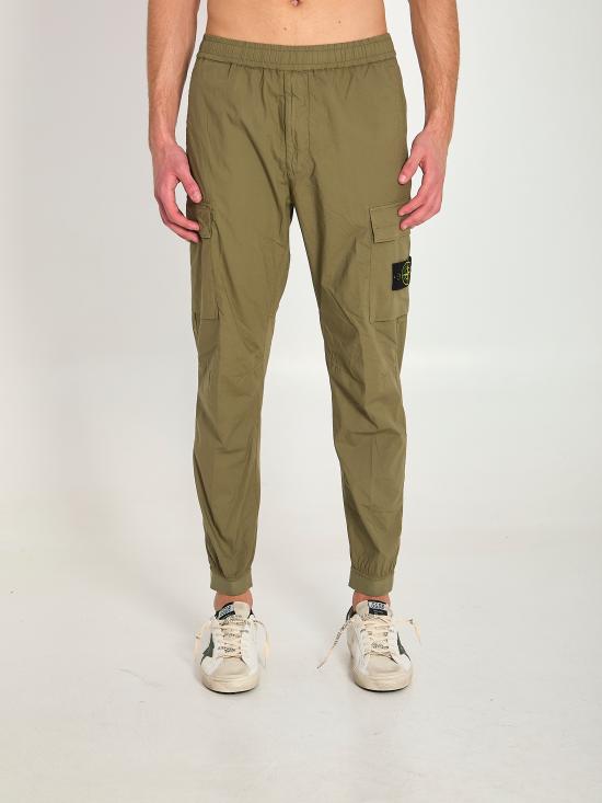 STONE ISLAND Men Straight Pants L1S153100031 GREEN