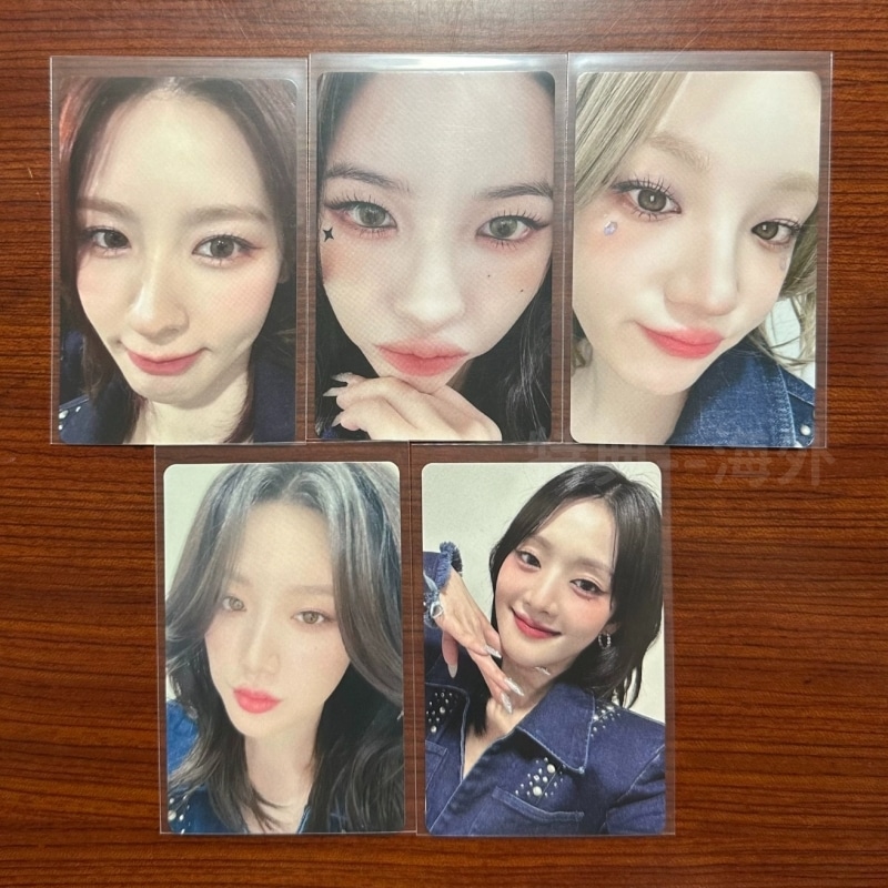 (G)I-DLE 中華 一直娱5.0特典　５枚セット