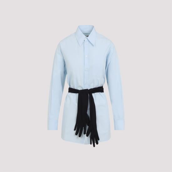 MM6 MAISON MARGIELA Women Shirts S52DT0060 M35480 501 LIGHT BLUE