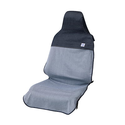 他サイト： ボンフォーム(BONFORM) シートカバー Lee ヒッコリー エプロンタイプ 前席1枚 ブルー 4101-10BLの商品画像