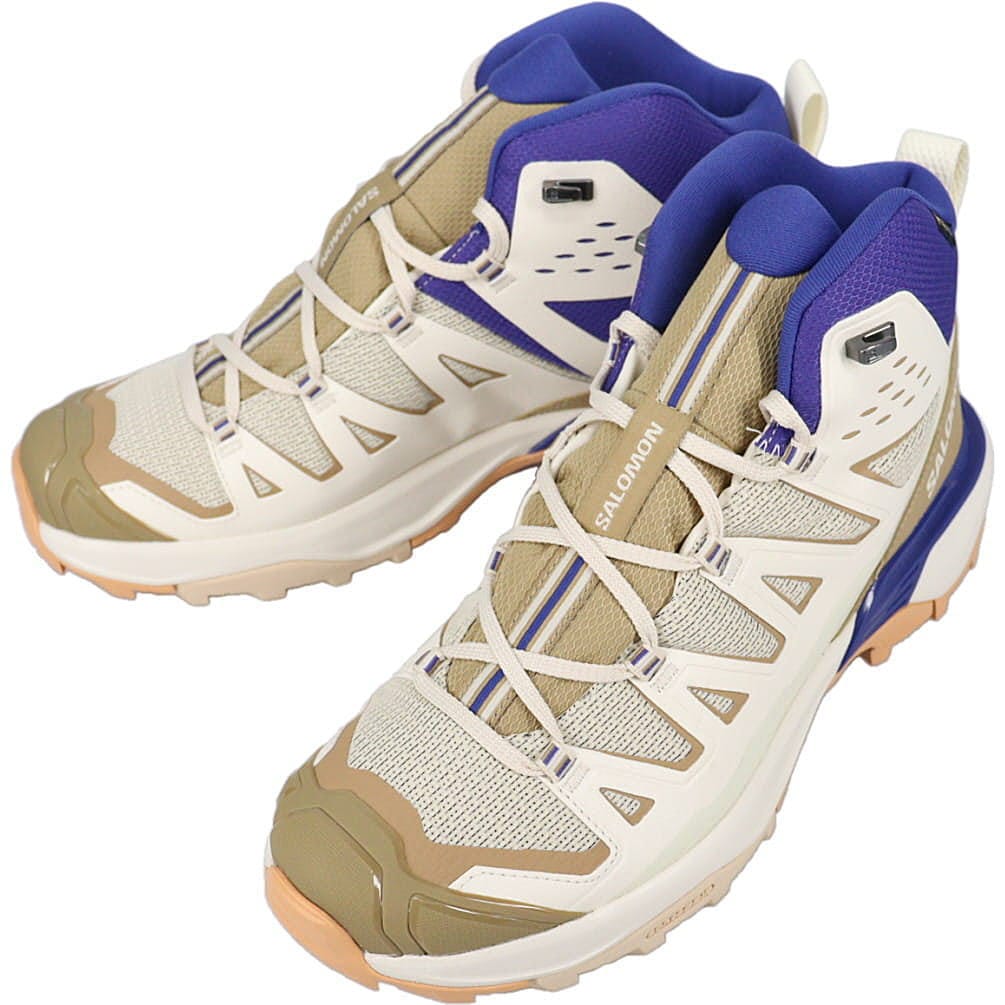 正規品 ハイキングシューズ X ULTRA 360 EDGE MID GTX ブリーチサンド/ケルプ/スペクトラムブルー 473781