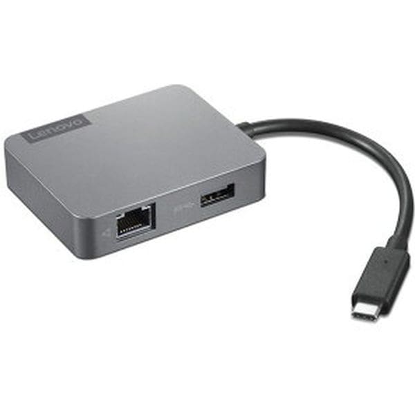 Lenovo USB Type-C トラベルハブ4X91A30366 (2021年モデル)