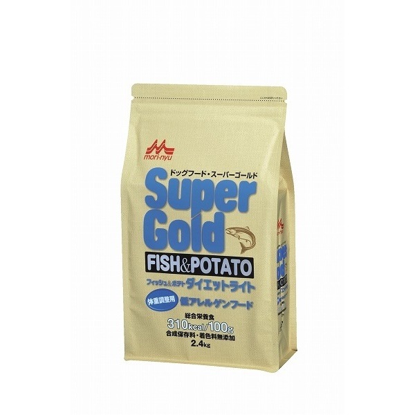 森乳サンワールド フィッシュアンドポテト ダイエットライト 犬用 2.4kg ドッグフード