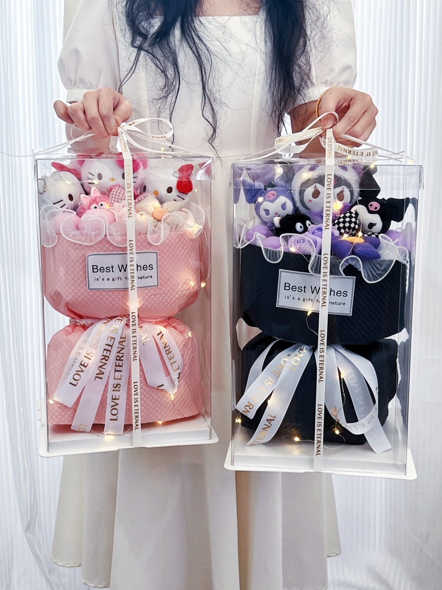 【送料無料】helloKitty ハローキティ クロメドール ドールブーケ 卒業祝い 彼女 女の子への誕生日プレゼント 母の日