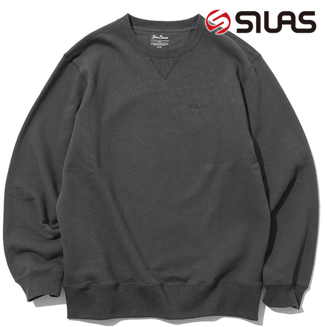 クラシック クルーネックスウェット [110251012003] CLASSIC CREWNECK SWEAT メンズ トップス トレーナー ワンポイントロゴ CHARCOAL 正規取扱店 8,316円