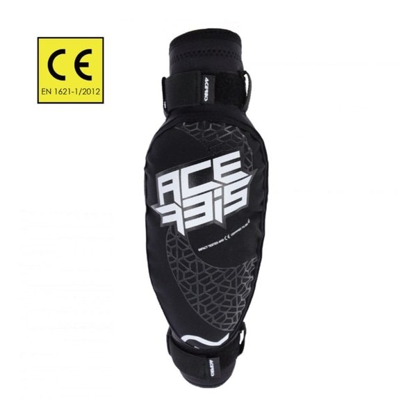 ACE SOFT エルボーガード KID BK/WH ブラック/ホワイト AC-23457BK/WH