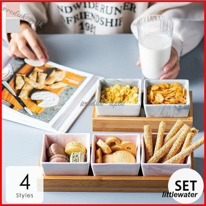 食器 キッチン雑貨 カトラリー お皿 プレート ギフト プレゼント 小鉢 取り皿 2連 3連 4連 6連 トレー おもてなし 大理石調 ピンク フェミニン