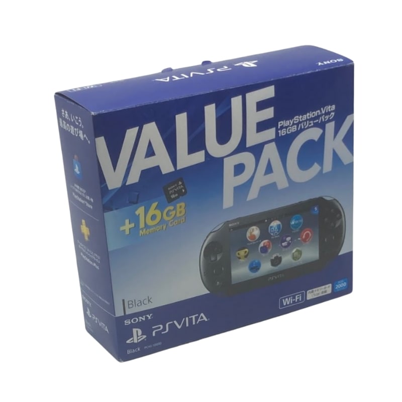 中古 PS Vita 16GB バリューパック ブラック