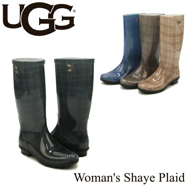 UGG ウィメンズ シェイ プラッド レインブーツ 長靴 [CC] 6,391円