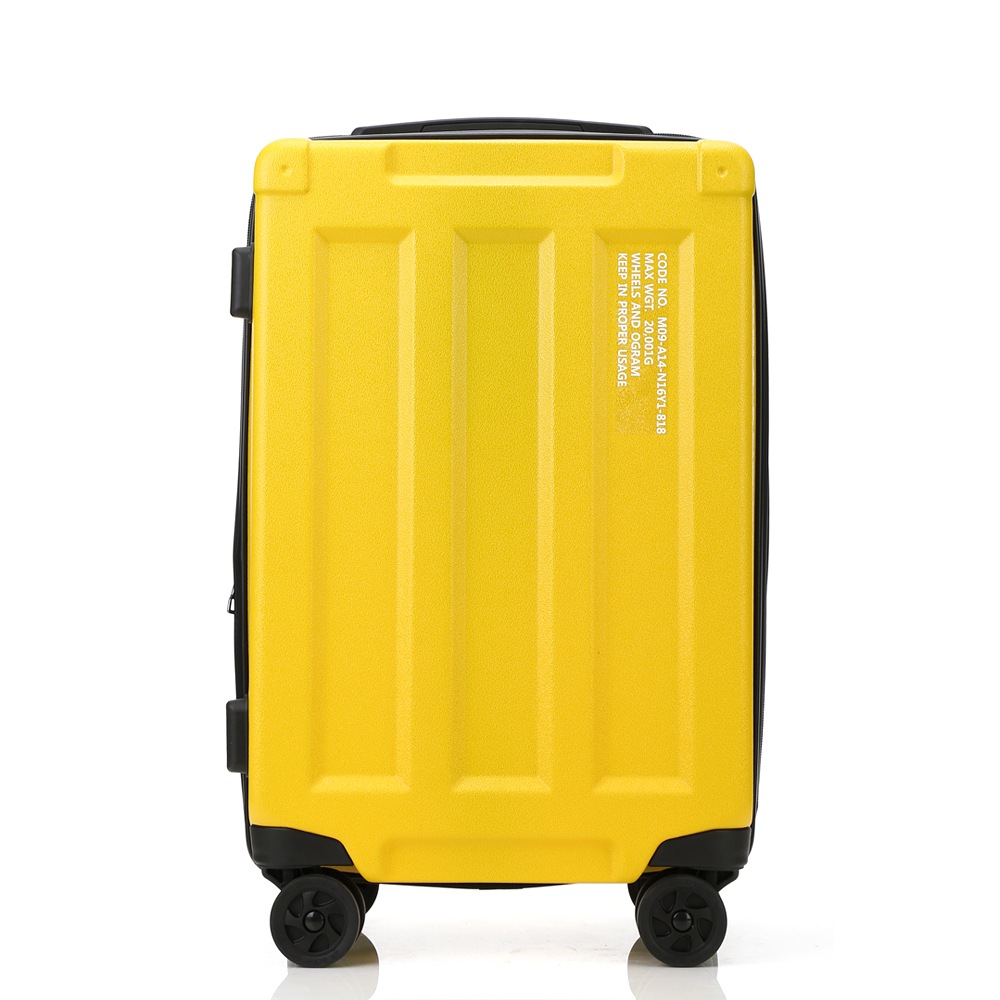 WHEELS AND CONTAINER キャリーケース24 インチ 旅行カバン 貨物用 黄色