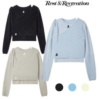 商品が購入 rest&recreation アンバランスレイヤードニットトップ