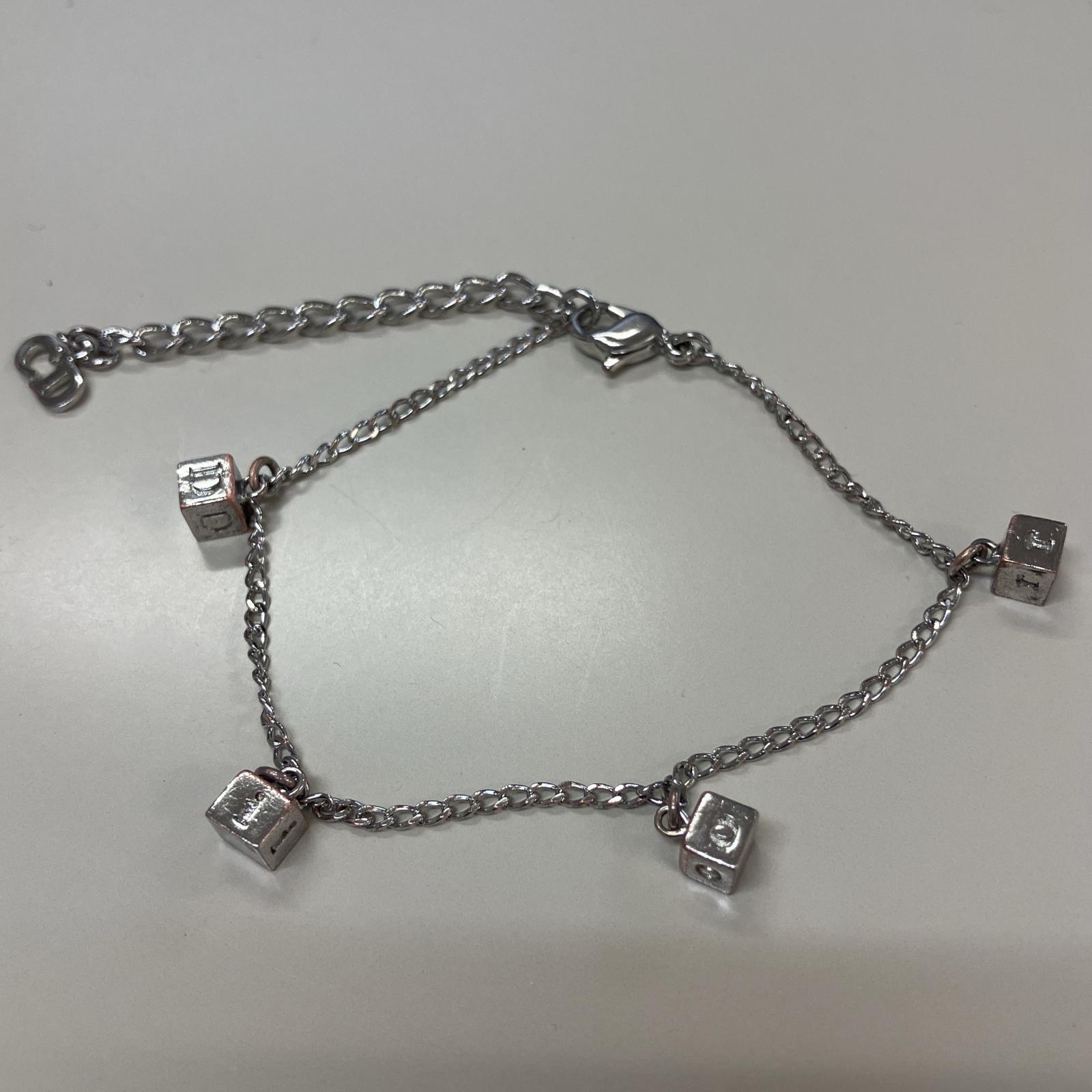 ブレスレット シルバー ディオール刻印【中古】 レディース