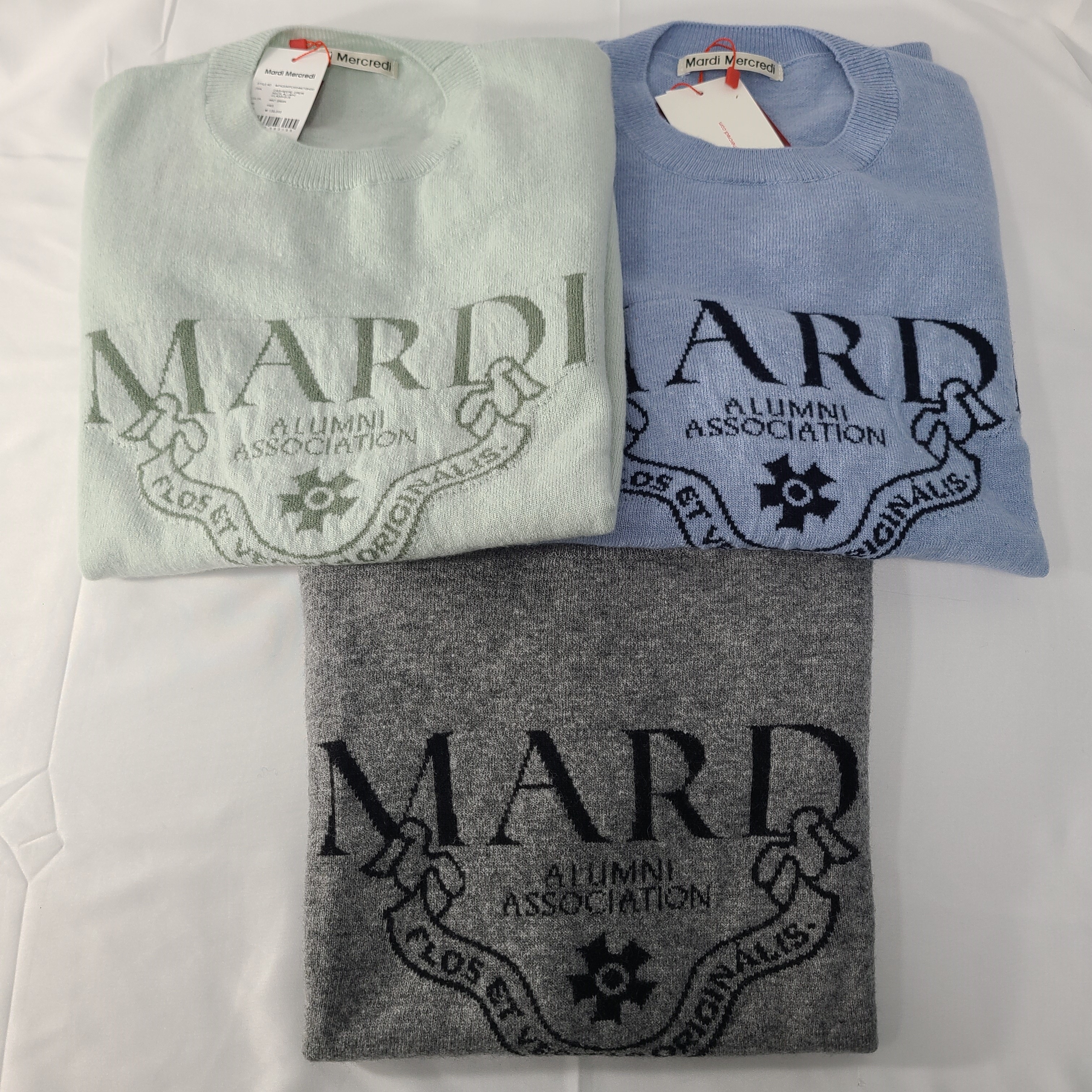 [MARDl] CASHMERE CREW NECK ALUMNI CLASSIQUE