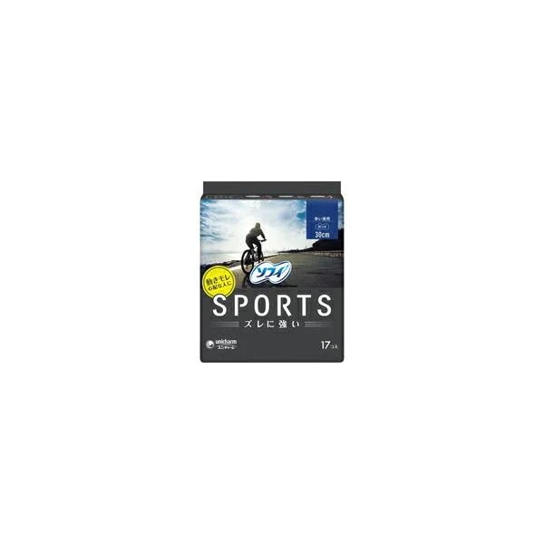 10個セット/ソフィ SPORTS ナプキン 多い夜用 羽つき 30cm(17枚入)[ソフィ]