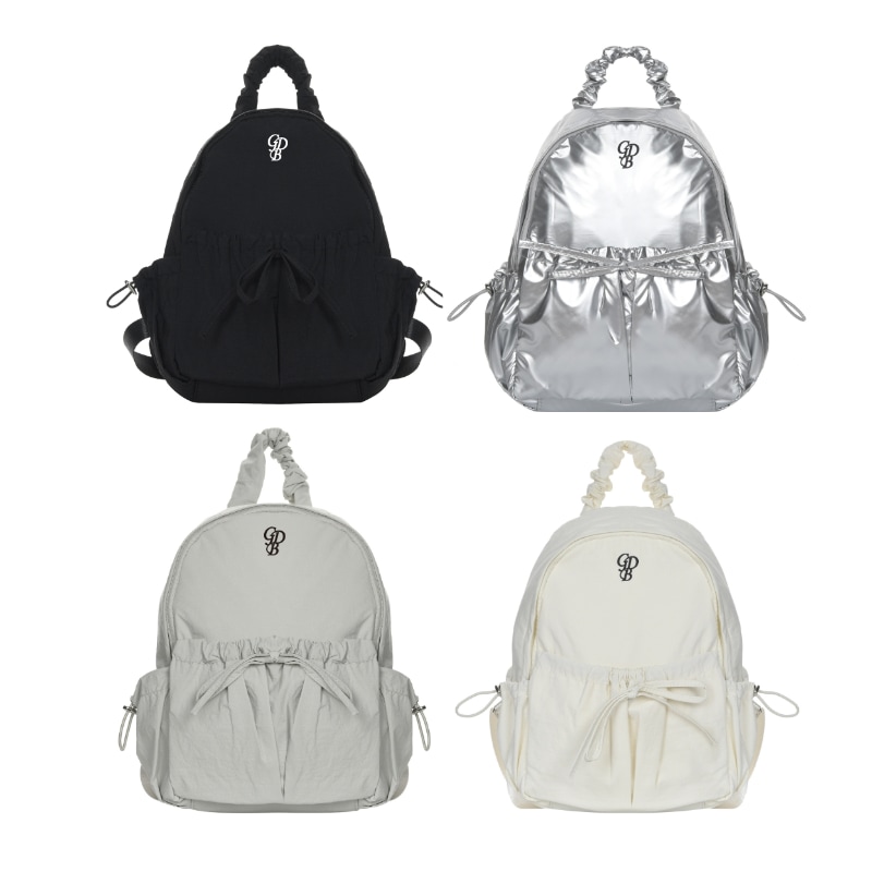 【Grain de beaute】Shirring Back Pack