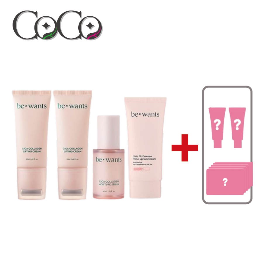 【正規品】ラッキーボックス11種セット[リフティングクリーム2個+セラム1個+トンアップラインクリーム1個][ランダムミニチュア2個+体験キット5個]