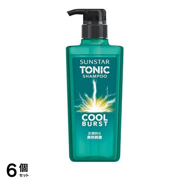 サンスタートニックシャンプーCOOL BURST ポンプ 460mL 6個セット