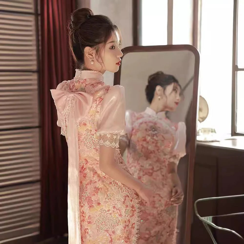 【急速出荷!】パーティードレス 婚約カクテル花嫁2025新しい女性のドレス