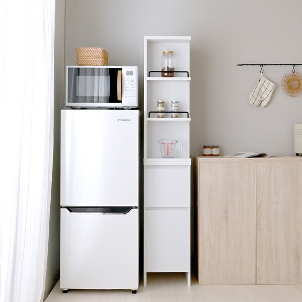 DOK160-30SS WH ホワイト DOLLY 隙間収納 (幅30cm) メーカー直送